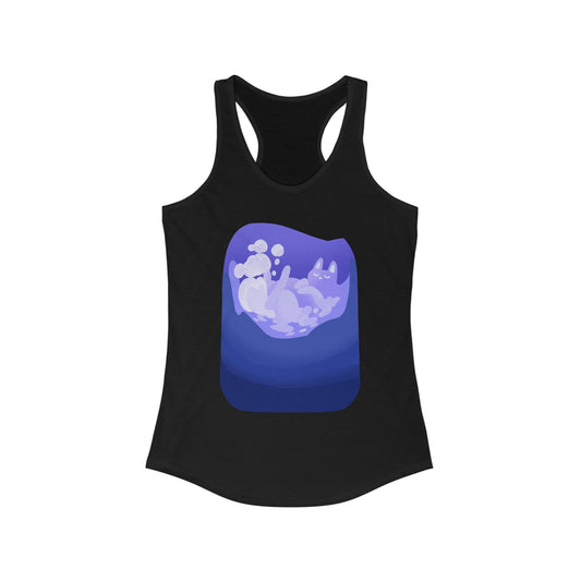 CHATMOMILE Women's Racerback Tank (Cat Brew Collection)