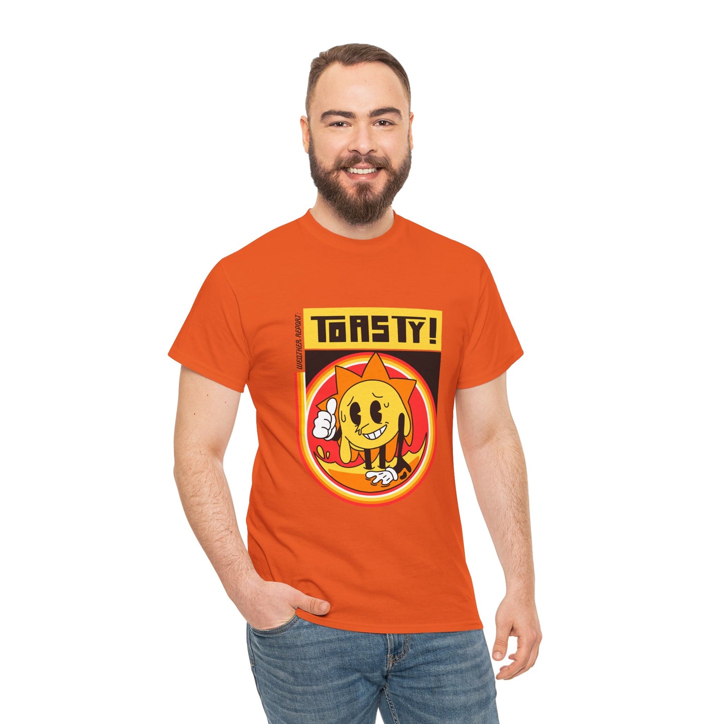 TOASTY Unisex Heavy Tee (Weather Report Collection)