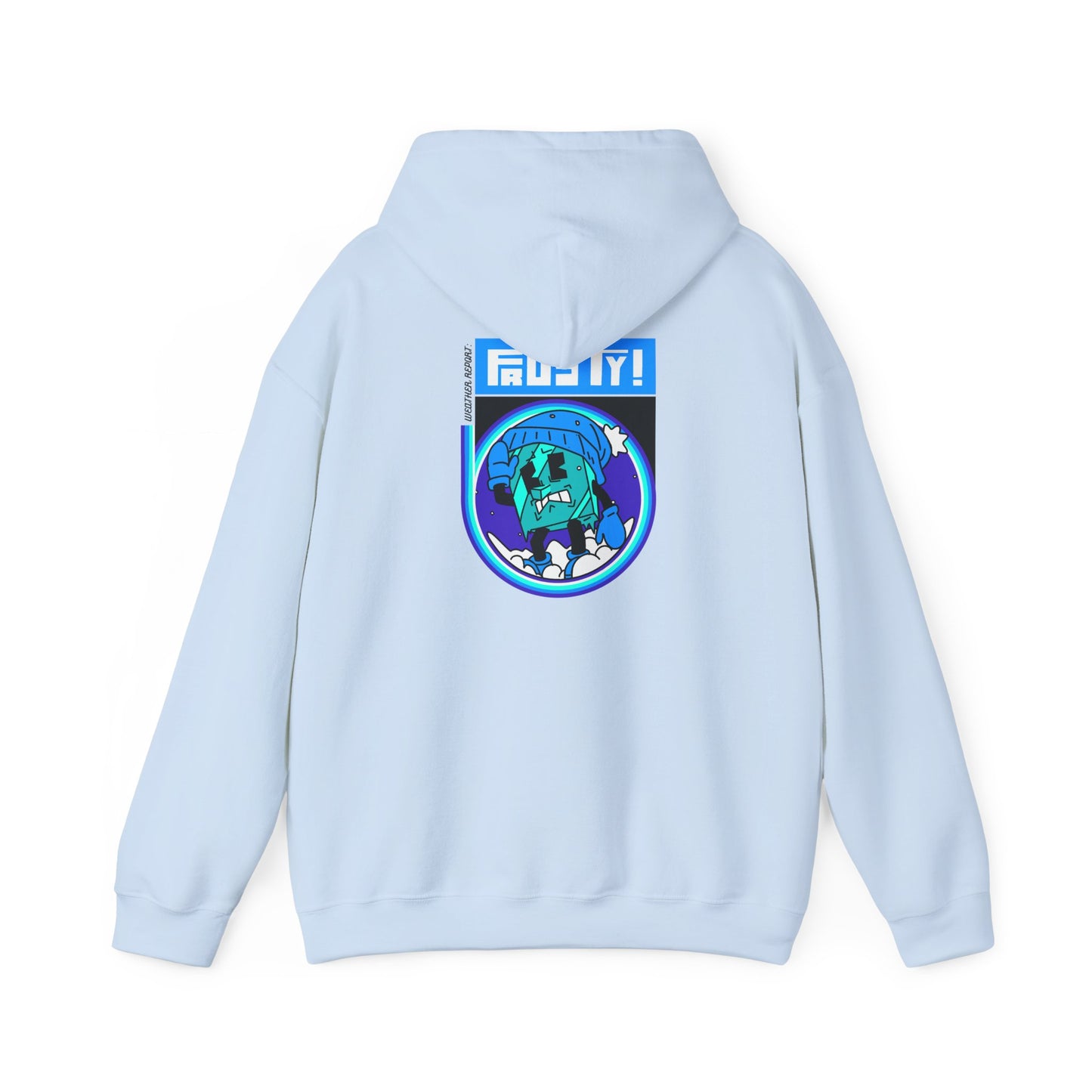 FROSTY Unisex Heavy Blend Hooded Sweatshirt (Weather Report Collection)