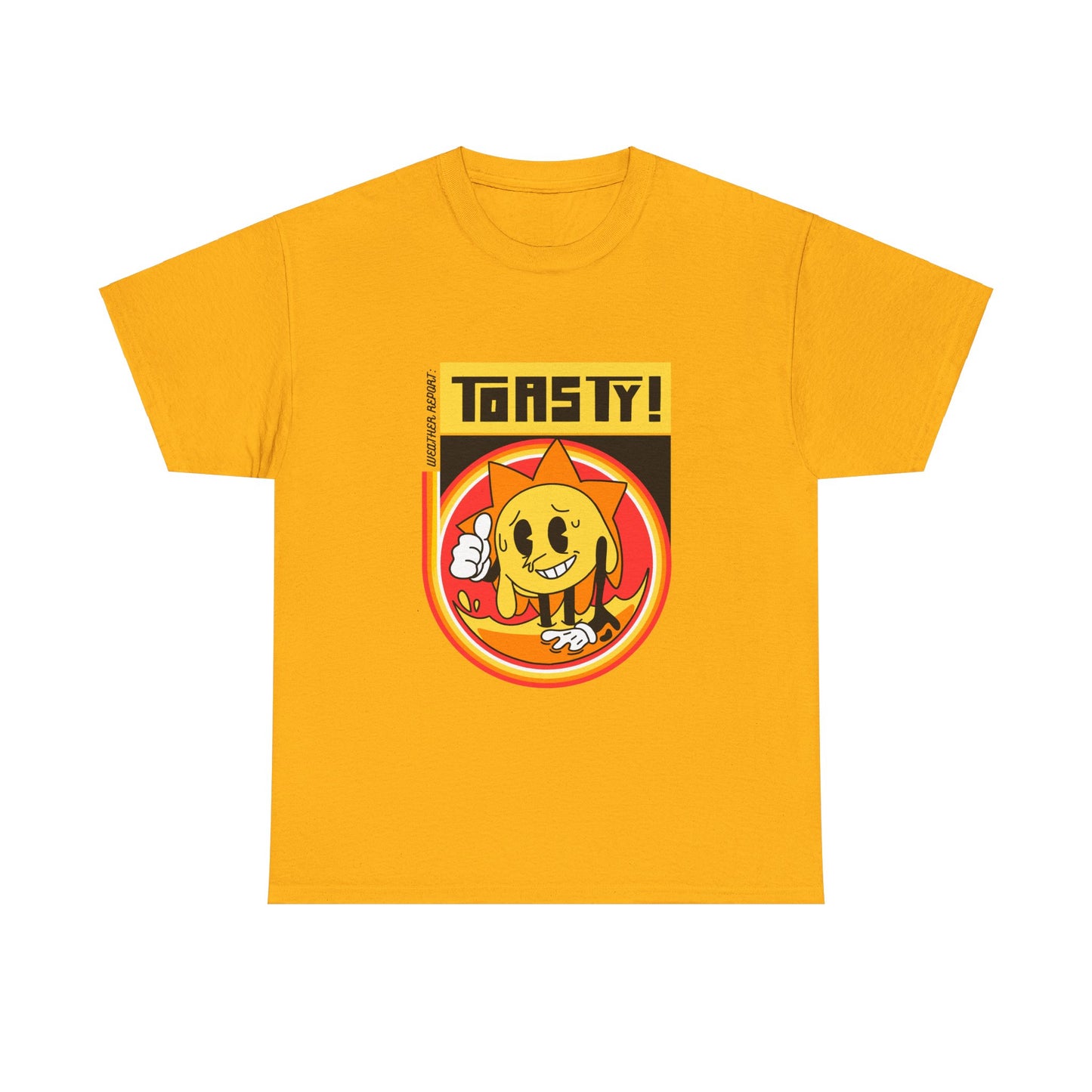 TOASTY Unisex Heavy Tee (Weather Report Collection)