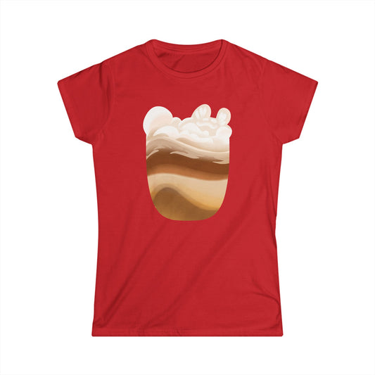 MEOWCHIATTO Women's Softstyle Tee (Cat Brew Collection)