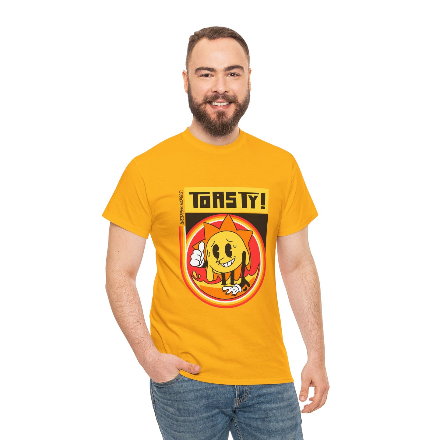 TOASTY Unisex Heavy Tee (Weather Report Collection)